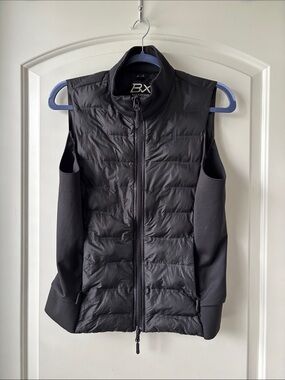 B//Vertigo Sport Stretch Riding Vest w/ Side Pockets- Black- US 10